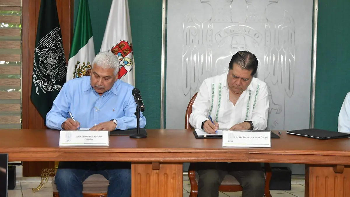 Rector y Rafael Elías