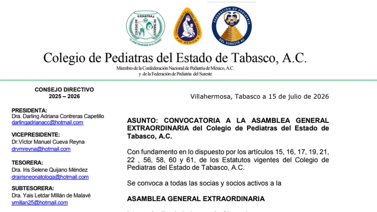 Captura colegio pediatria