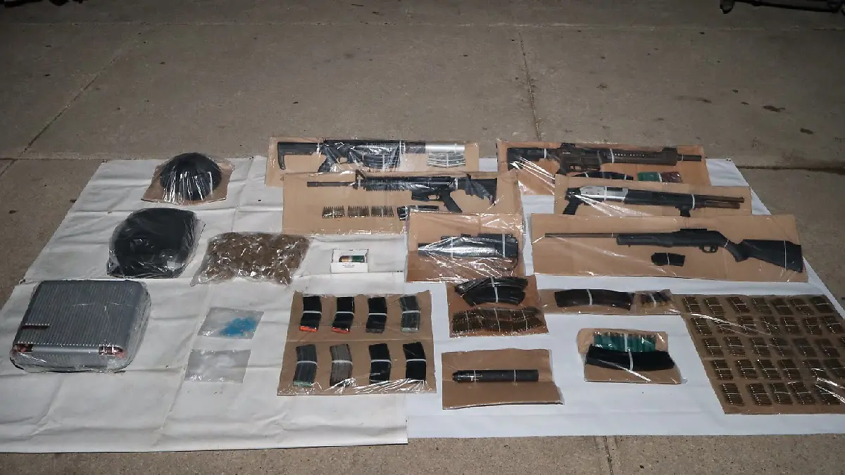 armas aseguradas