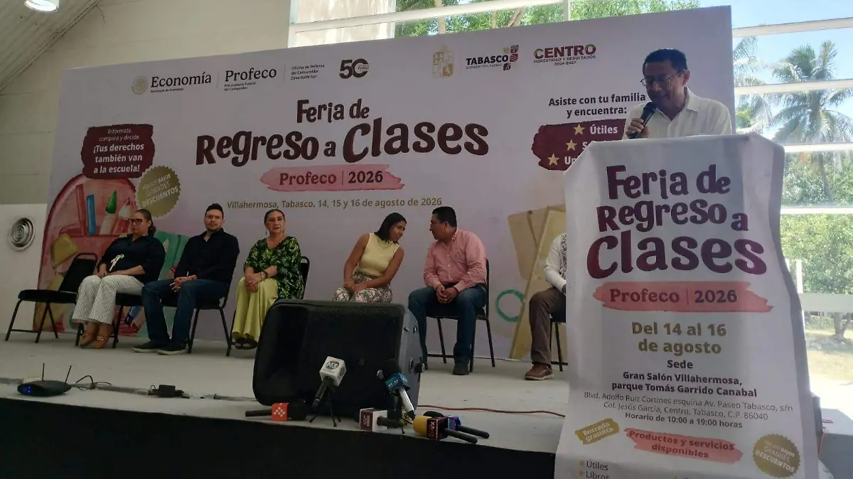 Director de la oficina del Consumidor zona Golfo Sur de la Profeco, Luis Enrique Mendoza López -JOSE PEREZ