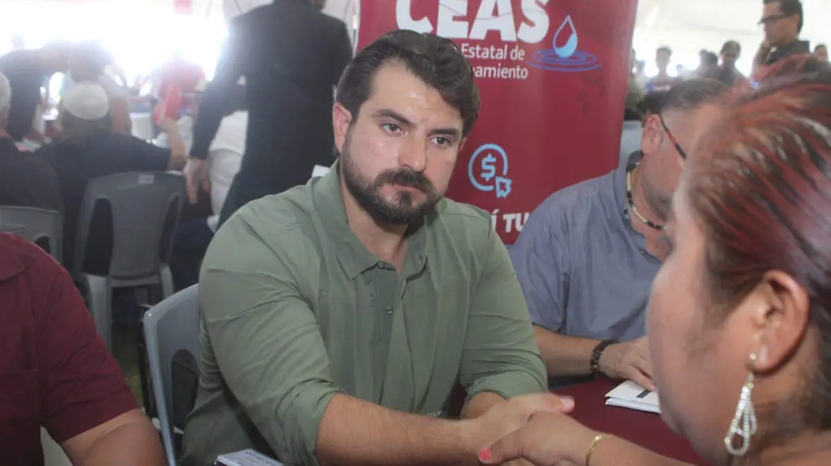 director General de la Comisión Estatal de Agua y Saneamiento (CEAS), Rashif Valdez Dagdug-javier chavez