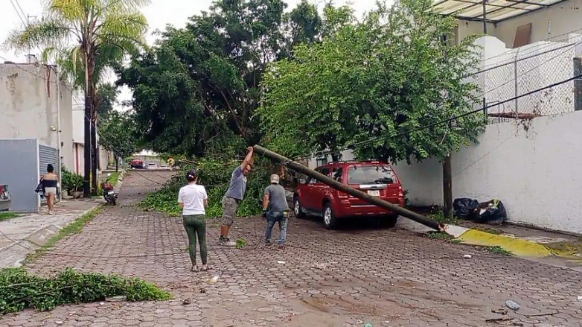 Lluvia en Zapopan