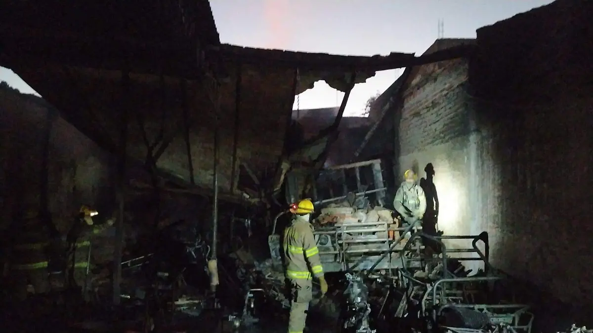 INCENDIO SAN AGUSTÍN