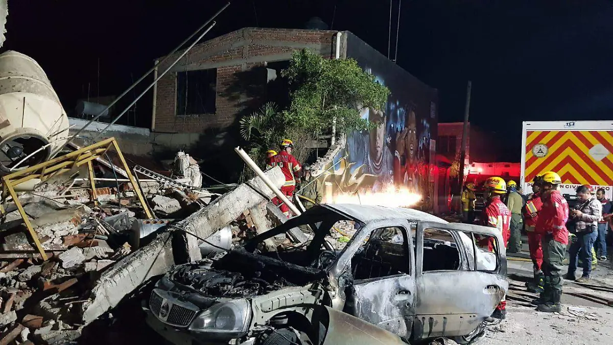 Explosión en el Polvorón