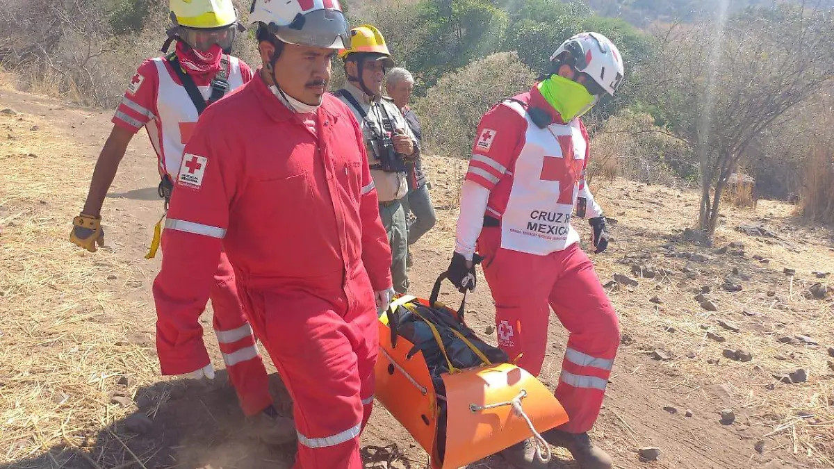Rescate de cuerpo en Tequila