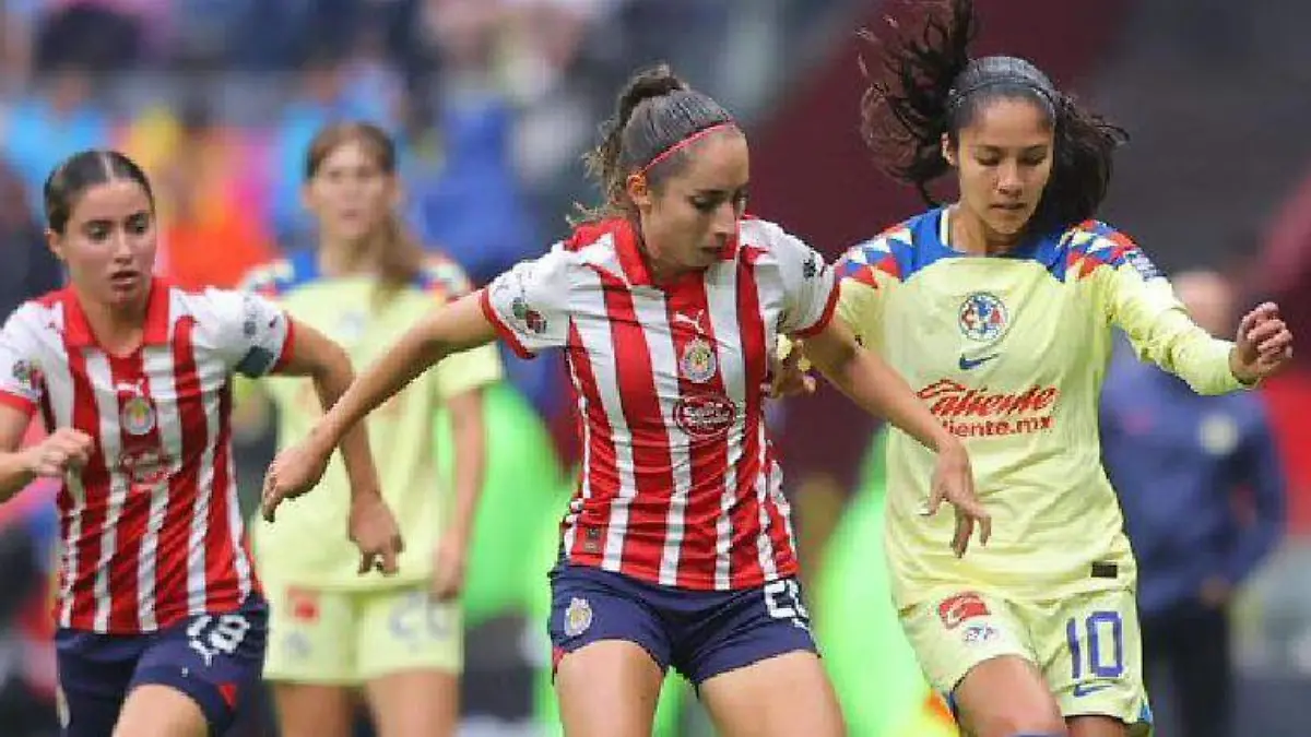 Chivas femenil vs América Femenil