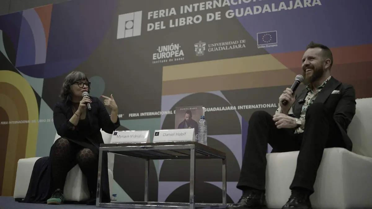 Daniel Habif presenta Ruge en la FIL Guadalajara 2023