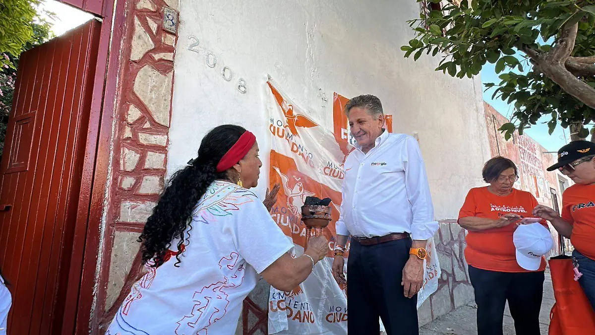 Frangie en la colonia Marcelino García Barragán
