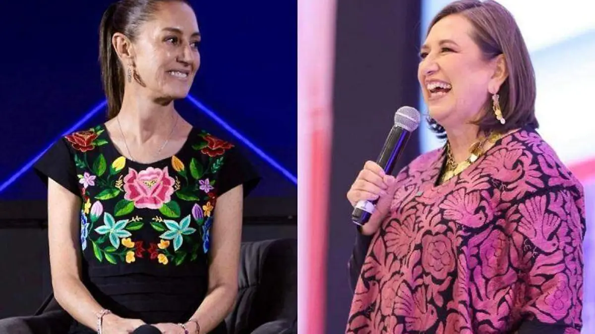 Claudia Sheinbaum y Xochitl Gálvez