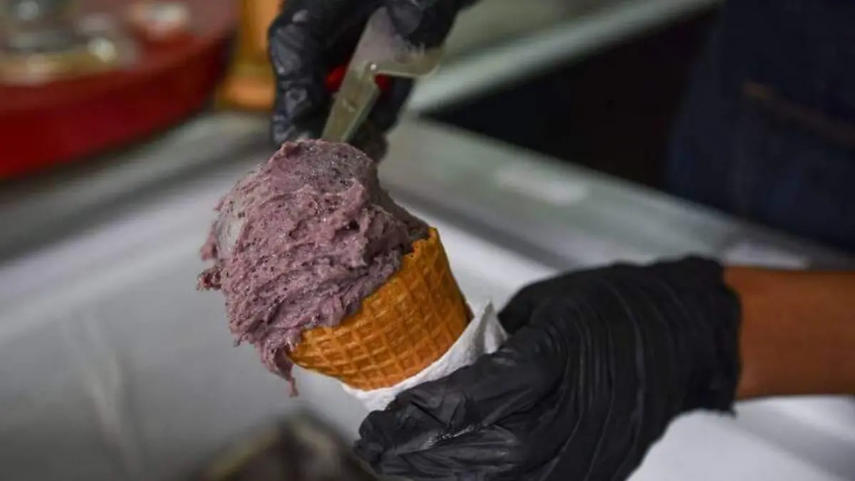 Nieve de garrafa