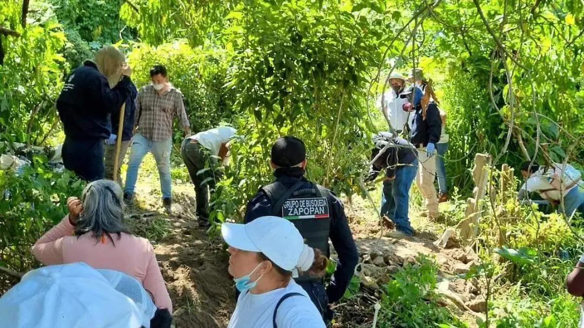 Fosas clandestinas en Gaudalajara y Zapopan