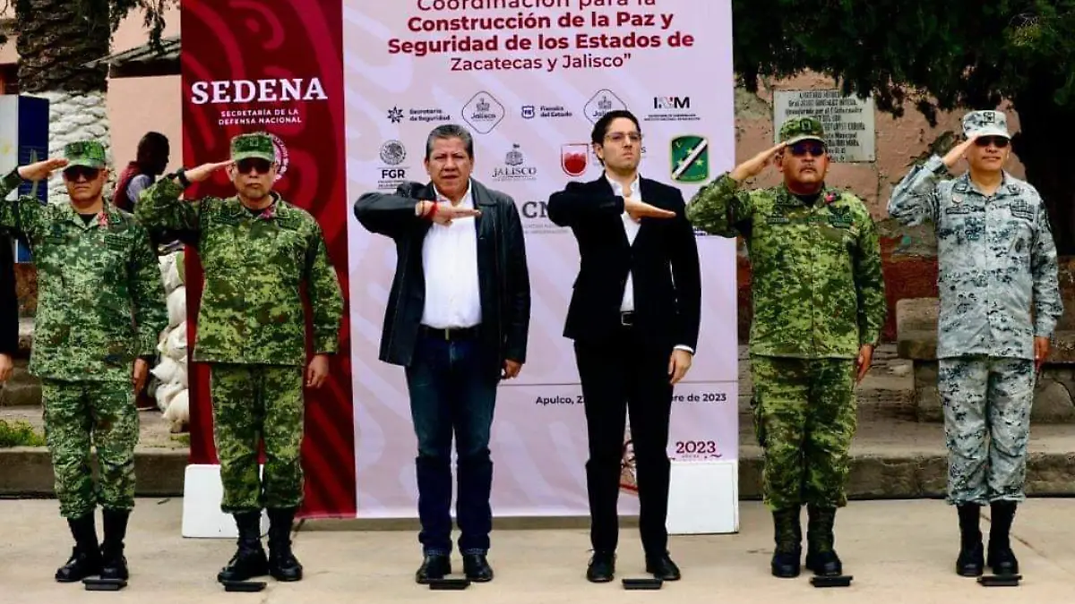 Reunión de seguridad entre Jalisco y Zacatecas