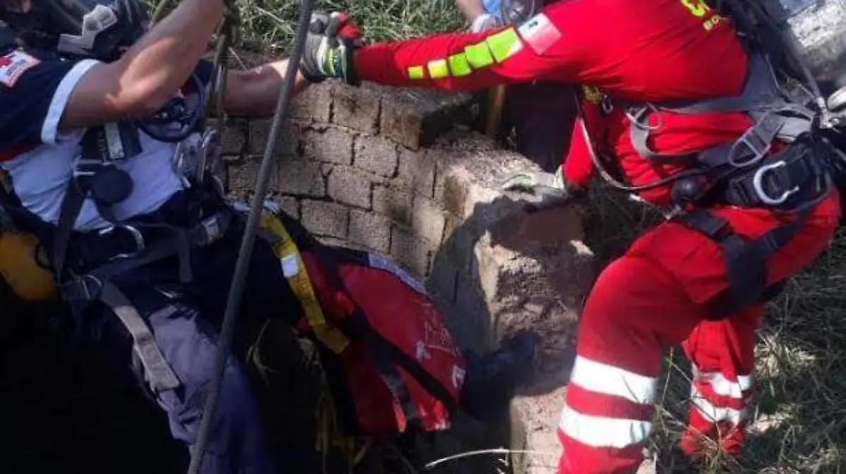 Rescate hombre