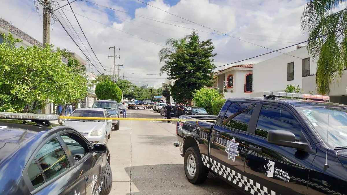 Guardia de seguridad baleado