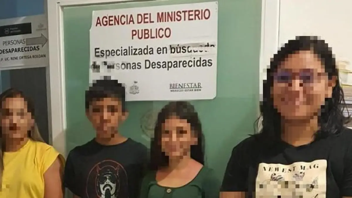 Localización de menores desaparecidos en Guanajuato