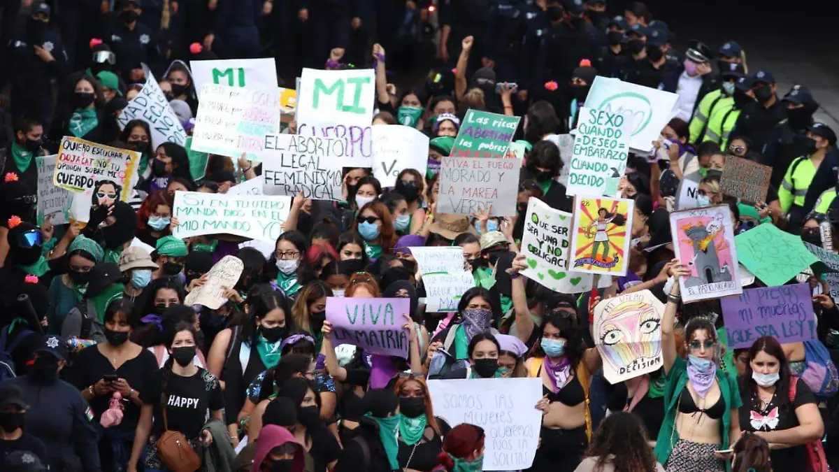 Manifestación proaborto Jalisco
