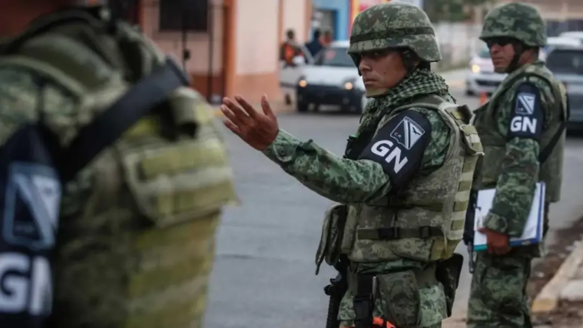 Elementos de la Guardia Nacional