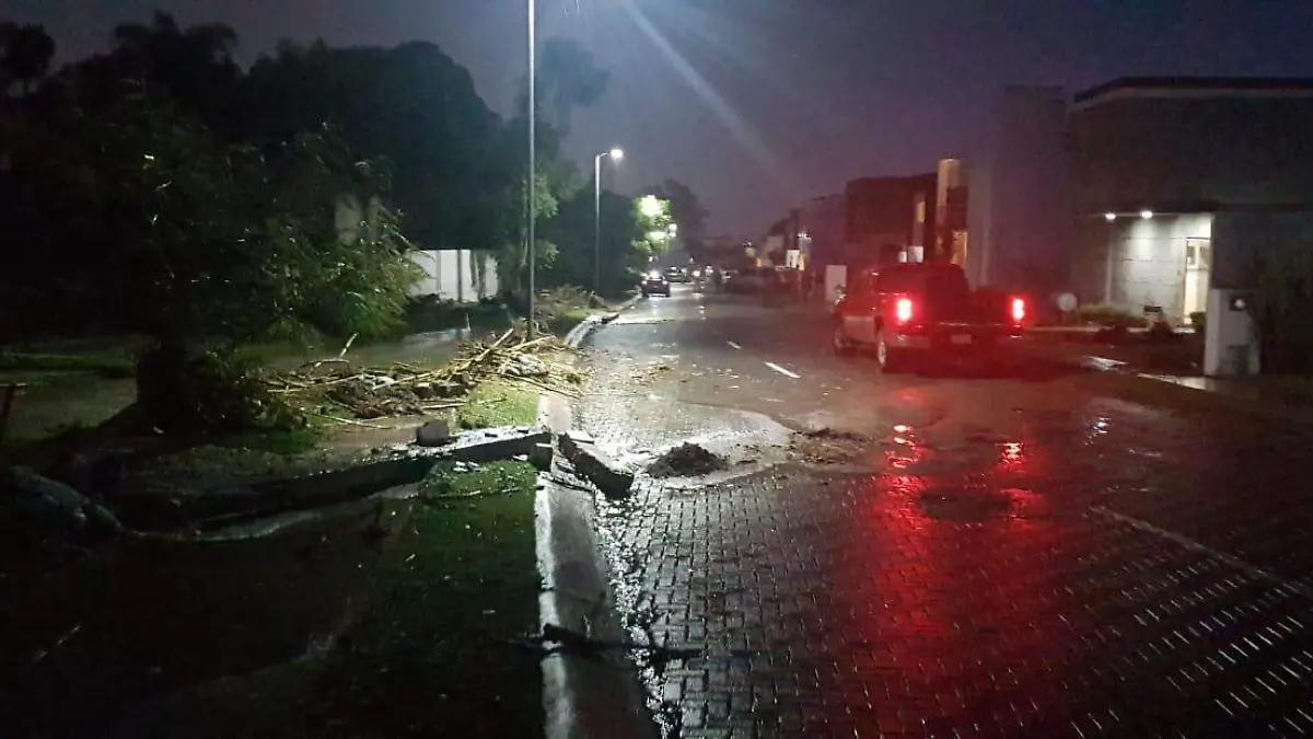 Lluvias en Santa Anita