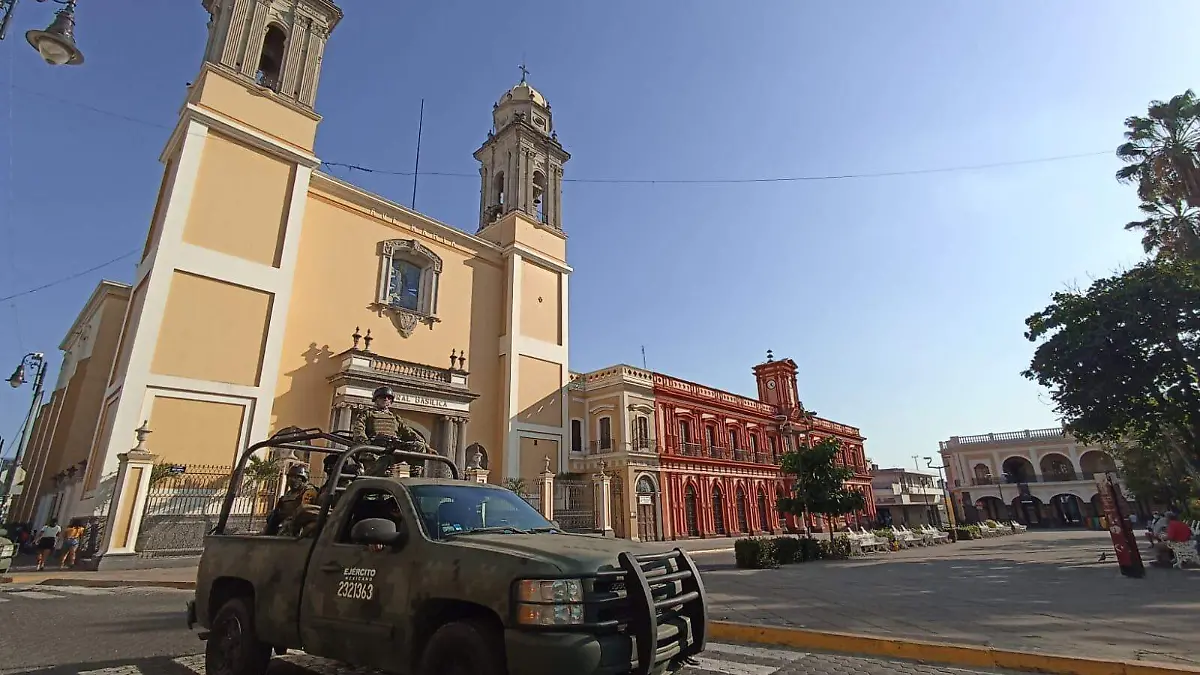 Militares en Colima