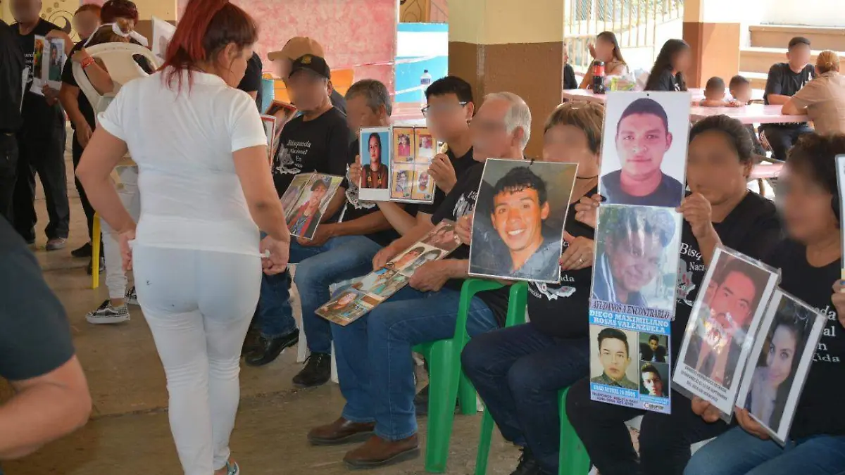 Búsqueda familiares desaparecidos