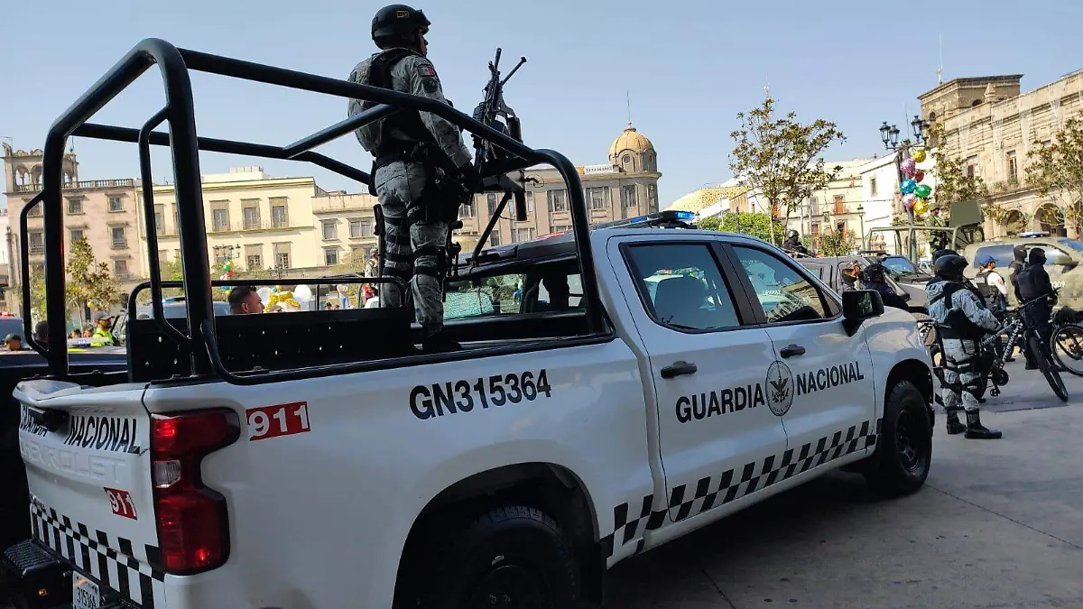 Elementos de la Guardia Nacional