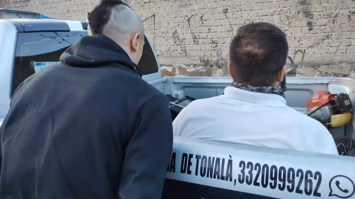 Detenidos por robo en telesecundaria de Tonalá