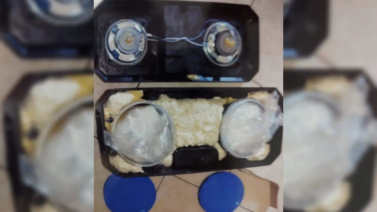 Decomiso de fentanilo en bocina