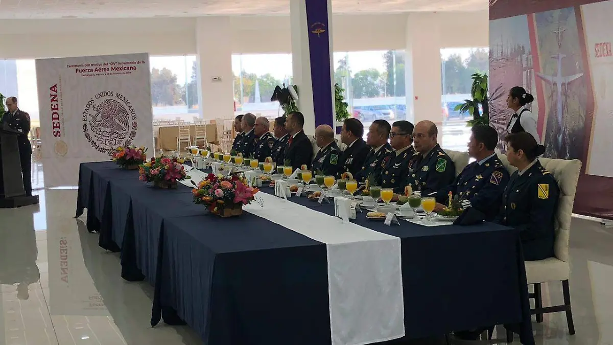 Celebración 104 aniversario Fuerza Aérea Mexicana