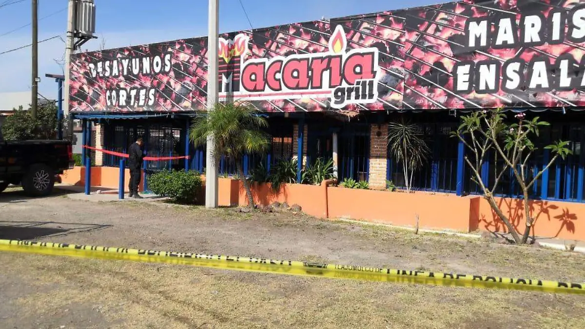 Ejecutado en restaurante de Tlajomulco