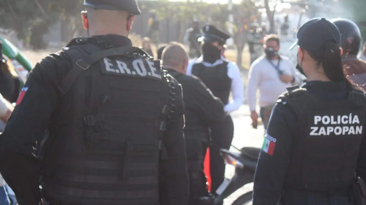 Policías de Zapopan