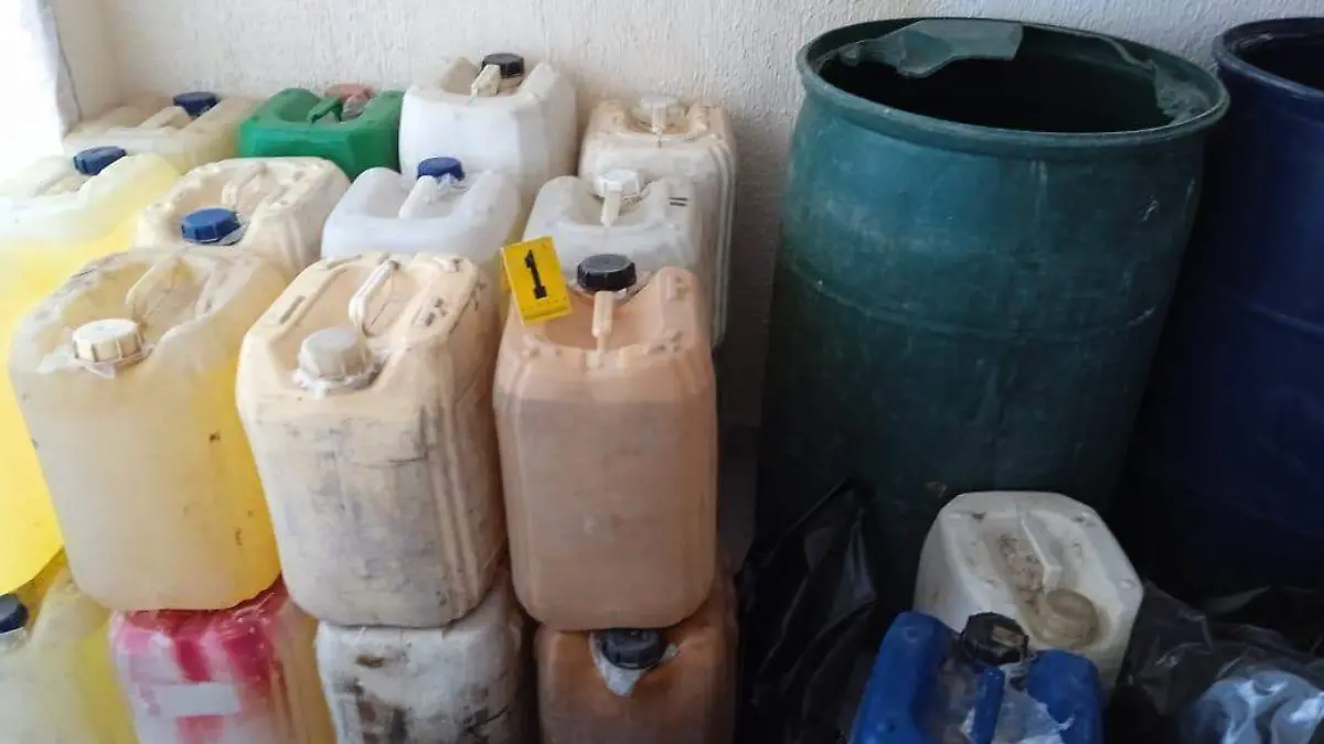 Aseguramiento gasolina Tlajomulco