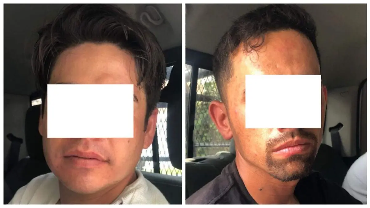 Presuntos motoladrones detenidos