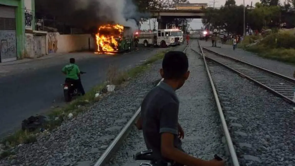 camion quemado nueva