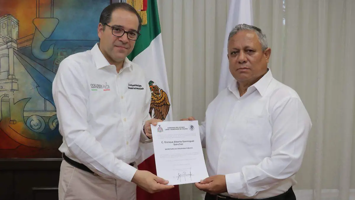 Ex secretario de Seguridad de Colima