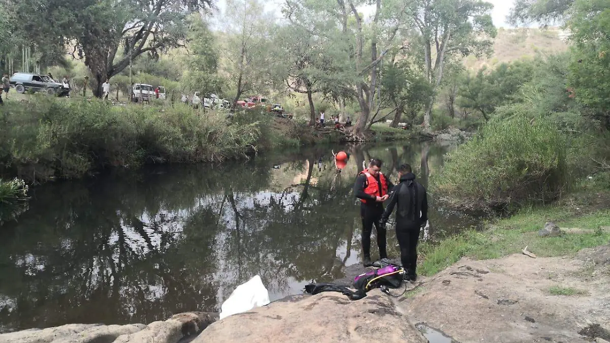 Joven ahogado Teocaltiche