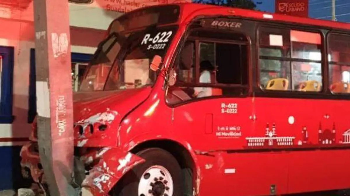 Choque en Guadalajara