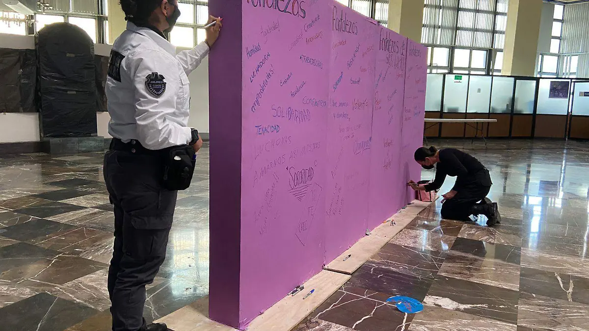 Muro violeta SSE