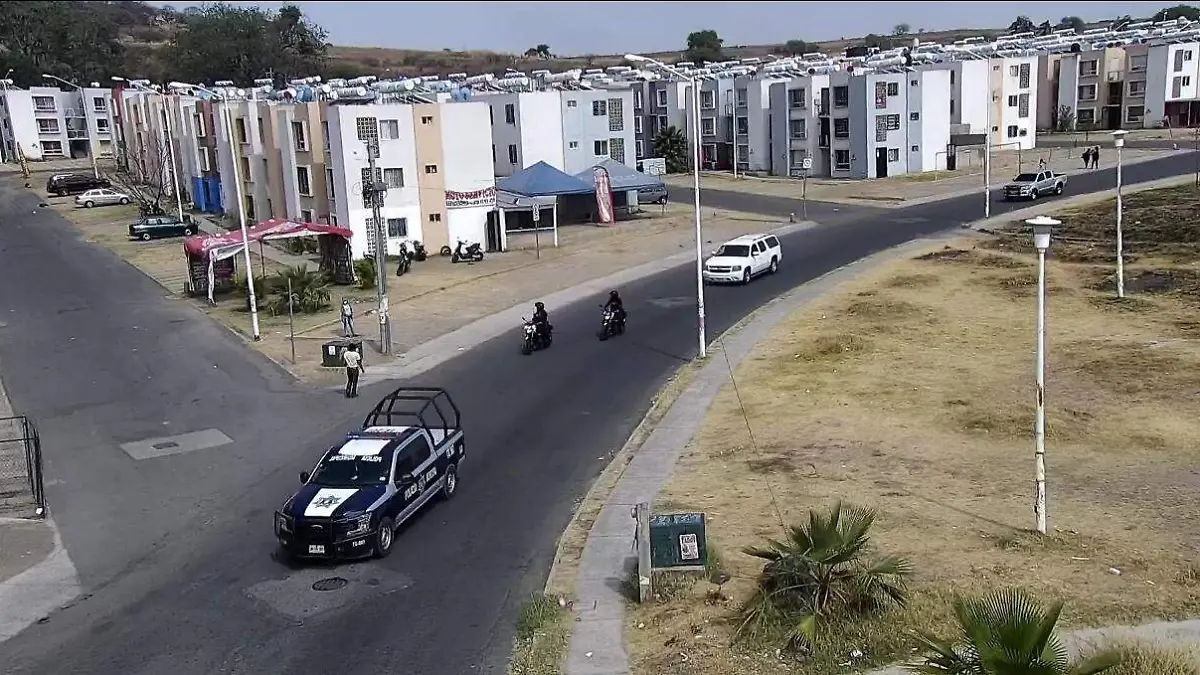 Bolsas encontradas en el fraccionamiento San José Residencial en Tlajomulco