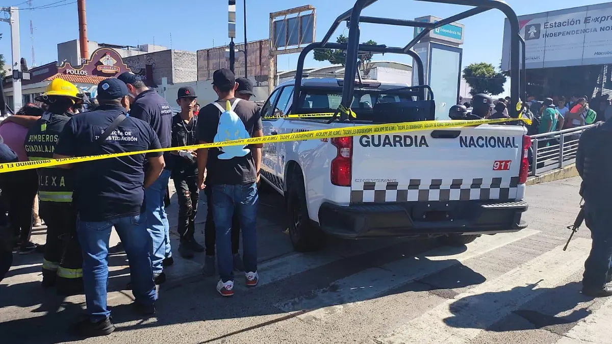 Unidad de la Guardia Nacional atropella a un hombre