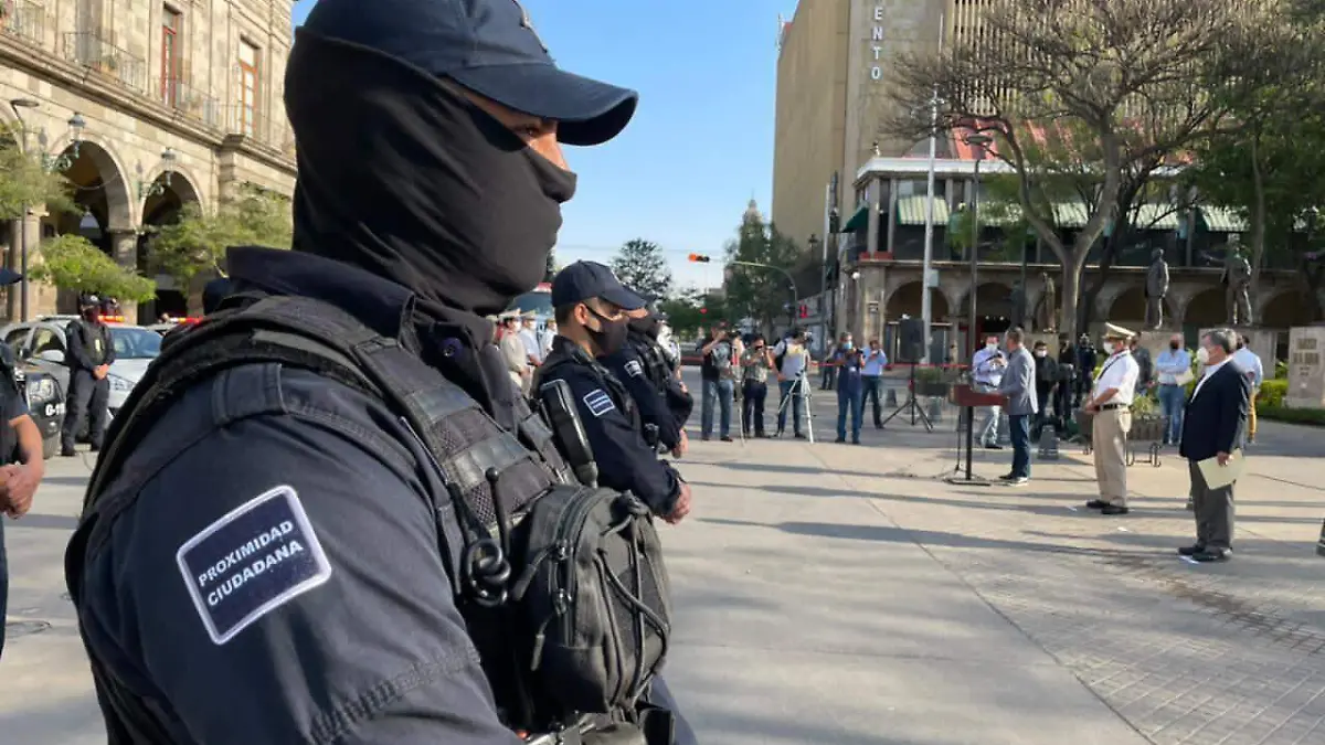 Policías de Guadalajara