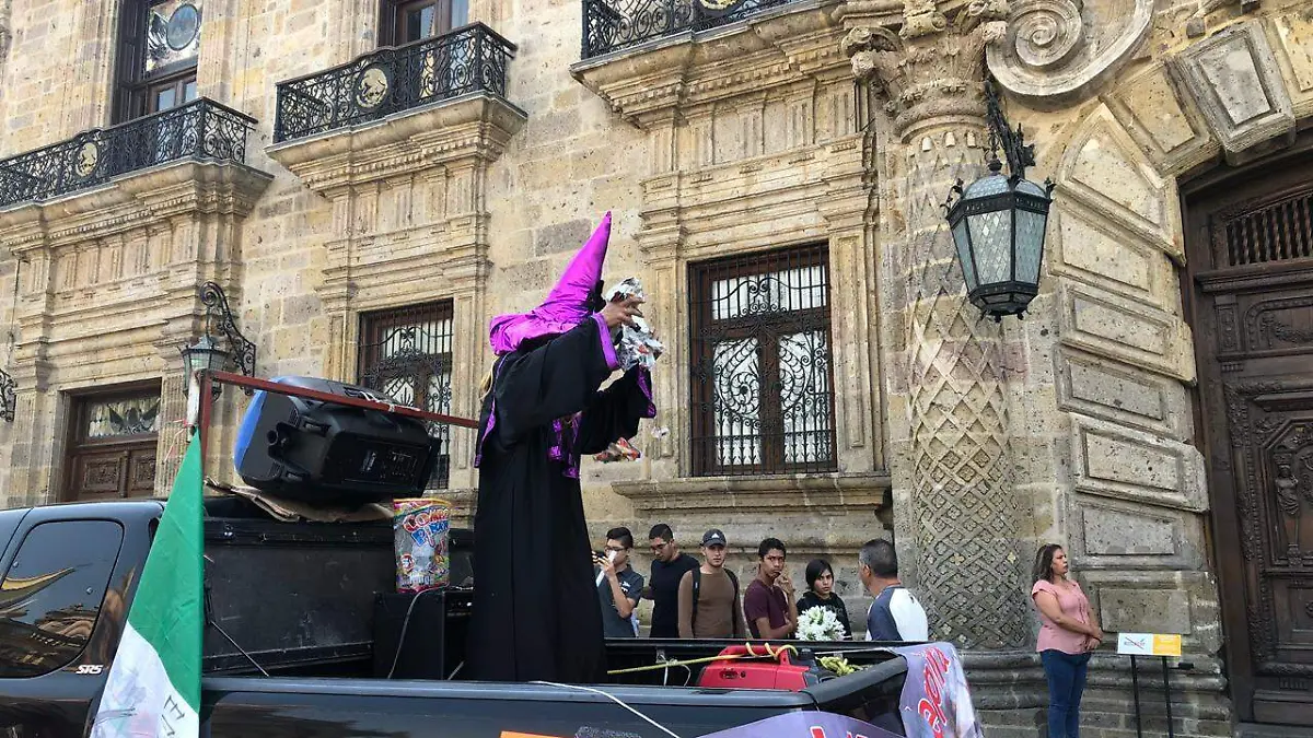 Manifestación contaminación