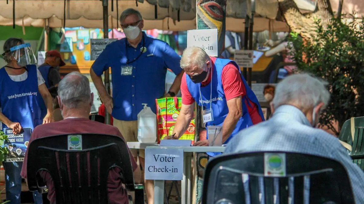 Voto de residentes americanos en Ajijic