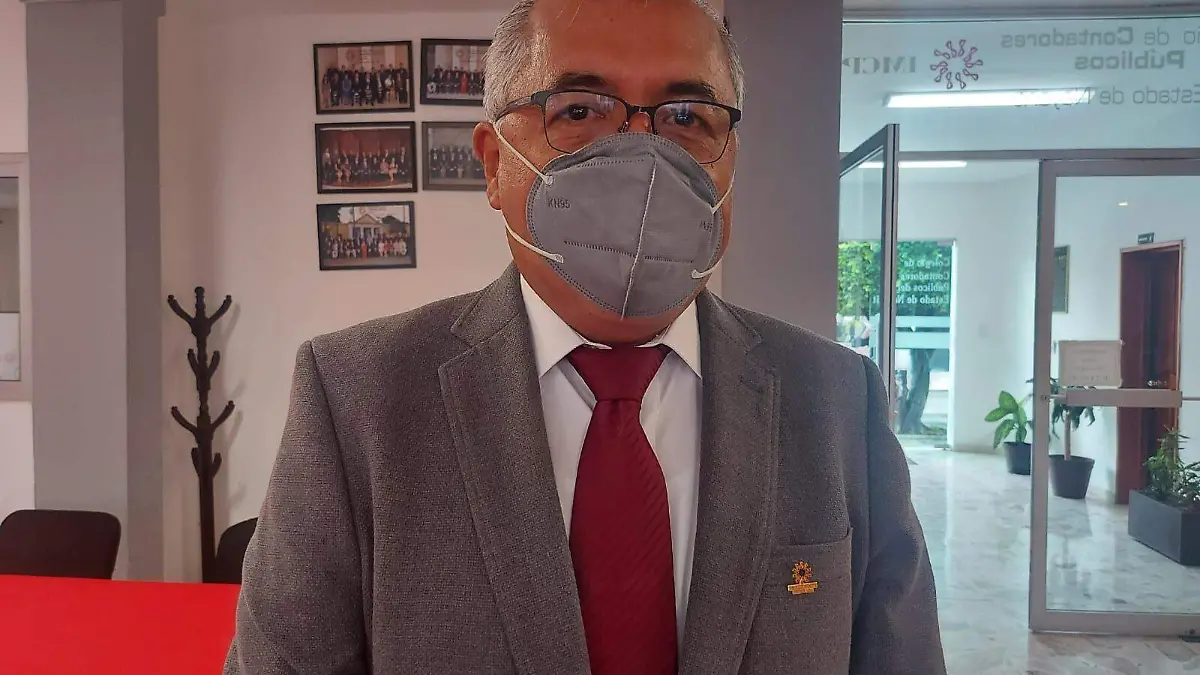Arturo García Ramírez presidente del Colegio de Contadores en Nayarit