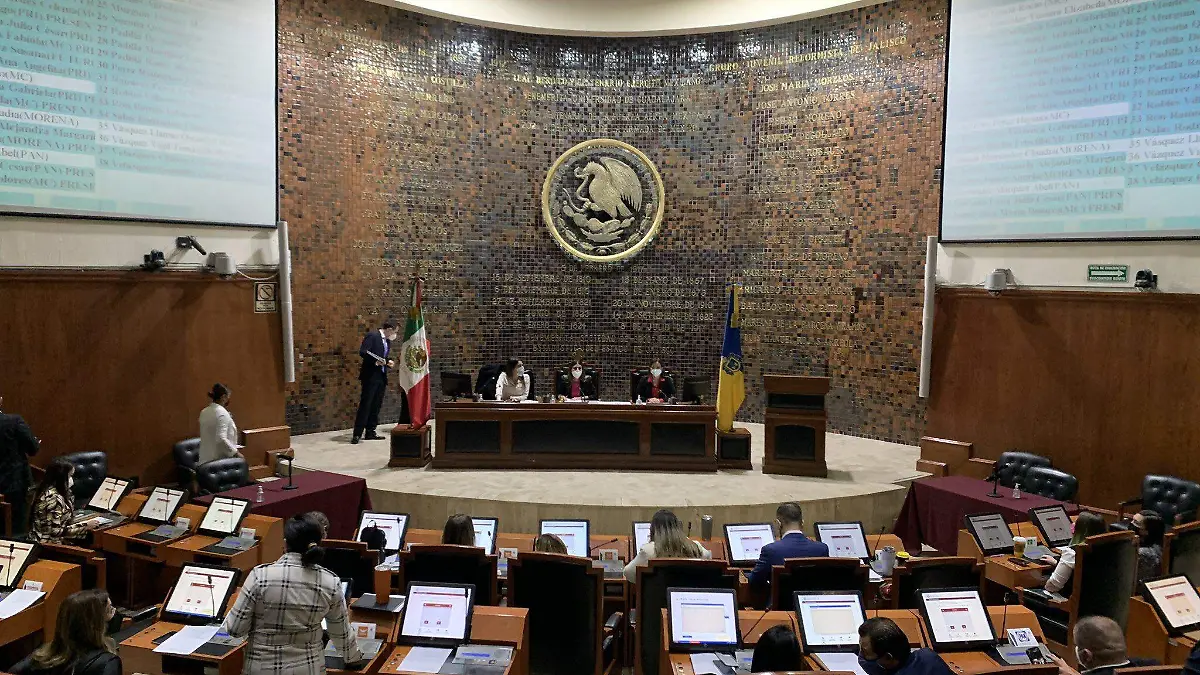 Sesión extraodinaria Congreso de Jalisco