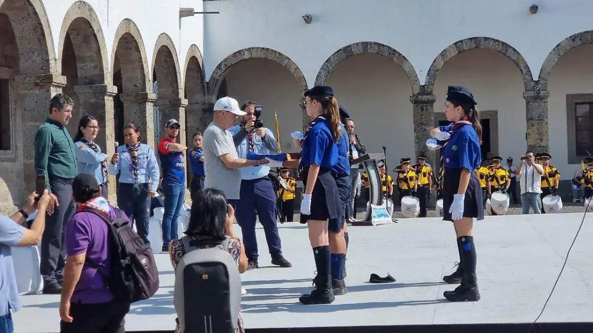 Reconocimiento a asosiación de scouts en Jalisco