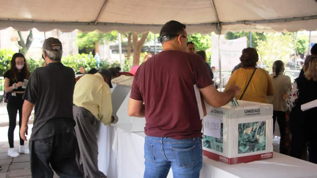 Votación para congresistas de Morena por Tlaquepaque