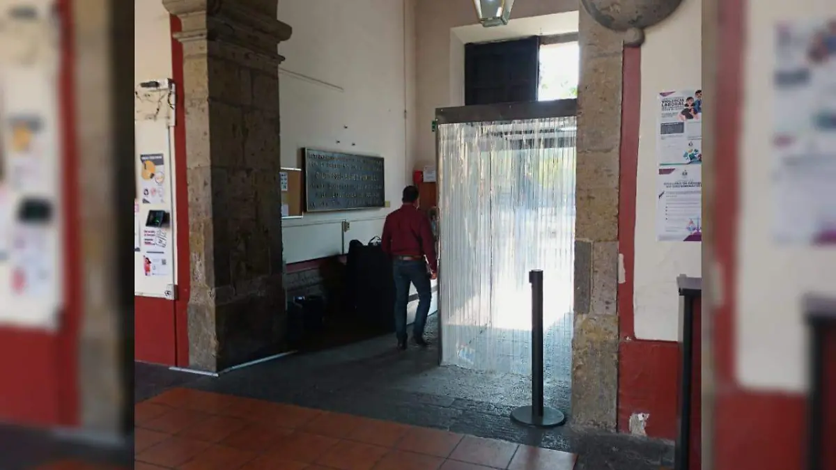 Tunel sanitizante Congreso del Estado