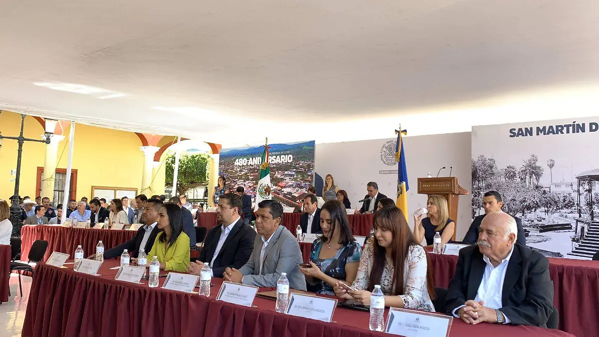 Sesión Congreso San Martín de Hidalgo