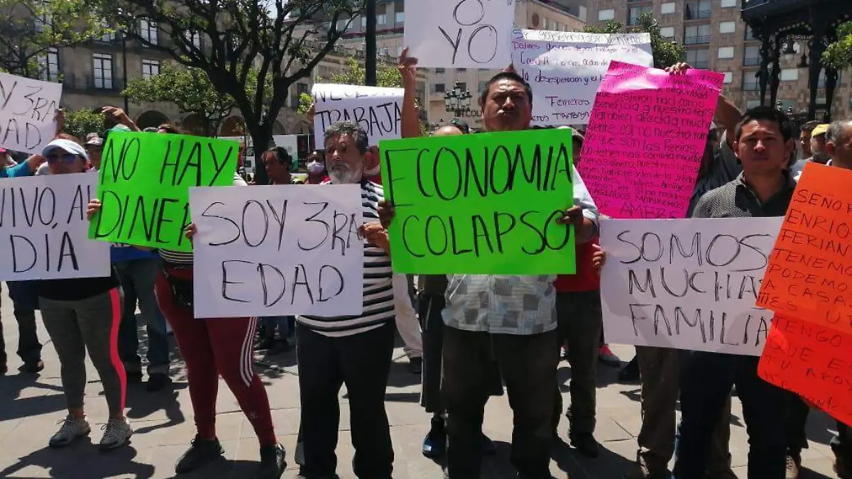 Comerciantes afectados por pandemia