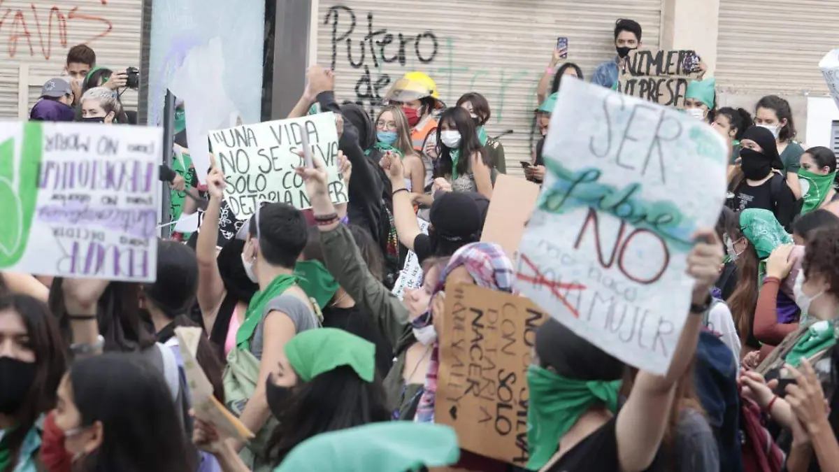 Marcha feministas en Jalisco